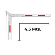           Brazo 4.5mts articulado para Barrera ZKTeco CMP200 y BGM (Arm CMP4.5m/90/K)